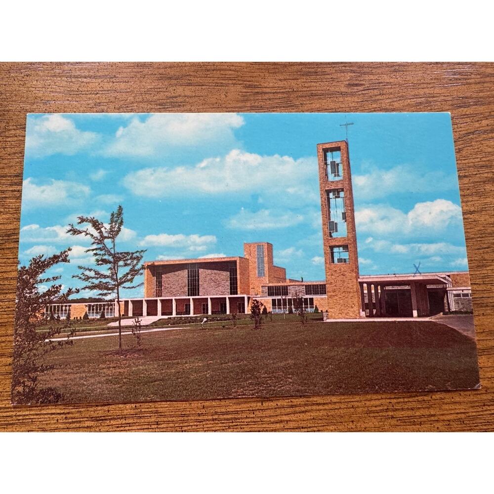 Vintage Notre Dame of the Lake Mequon Wisconsin Postcard School Sisters